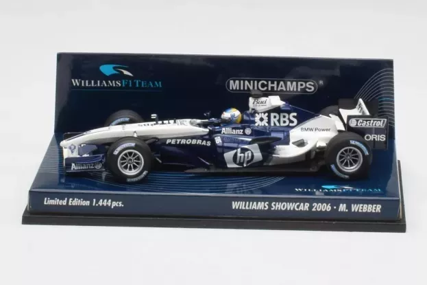 Minichamps Williams F1 Showcar 2006 M.webber 1:43 60079